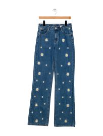 Embroidered Jeans by 8 by Yoox at The Real Real